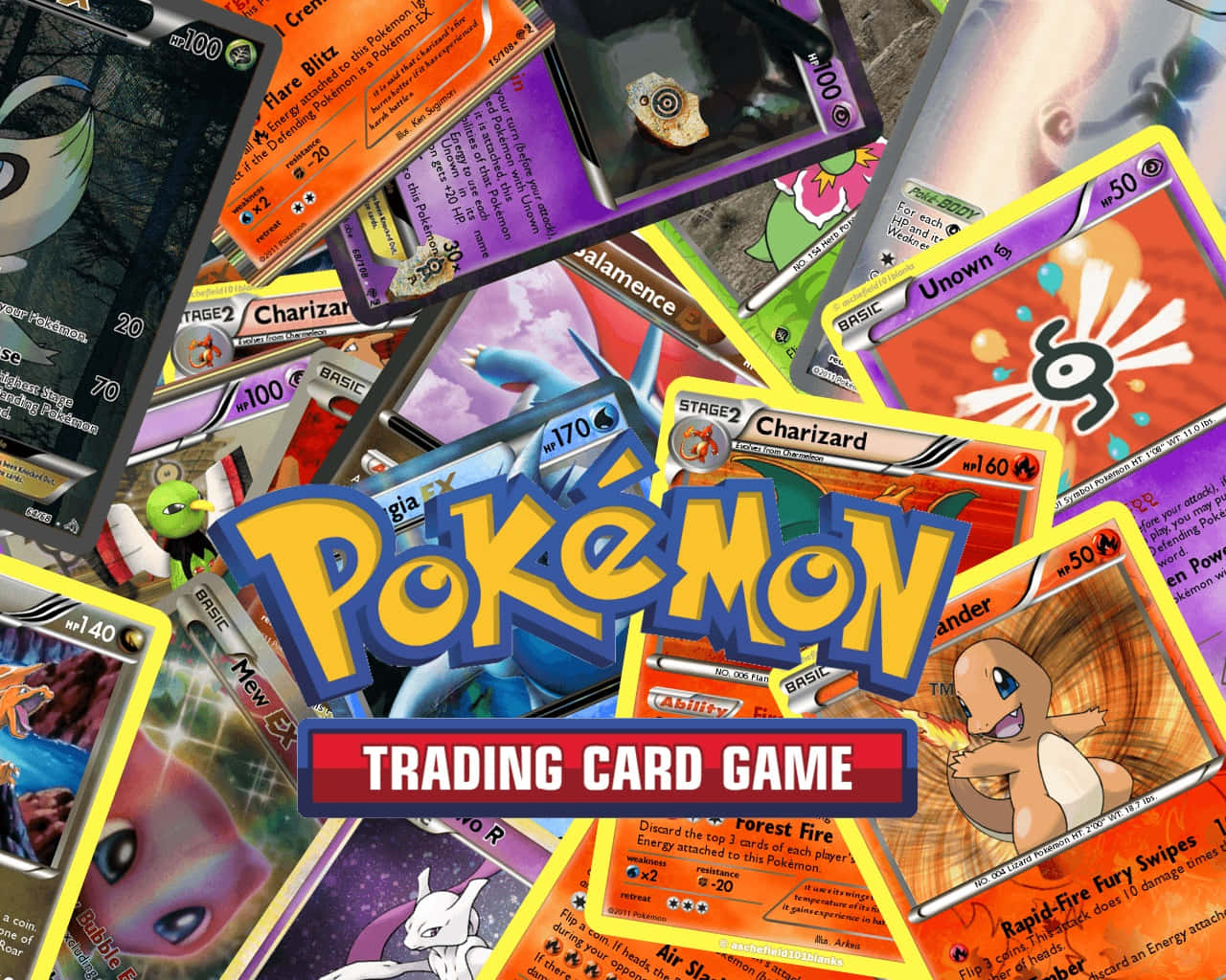 Sfondodel Gioco Di Carte Collezionabili Pokémon