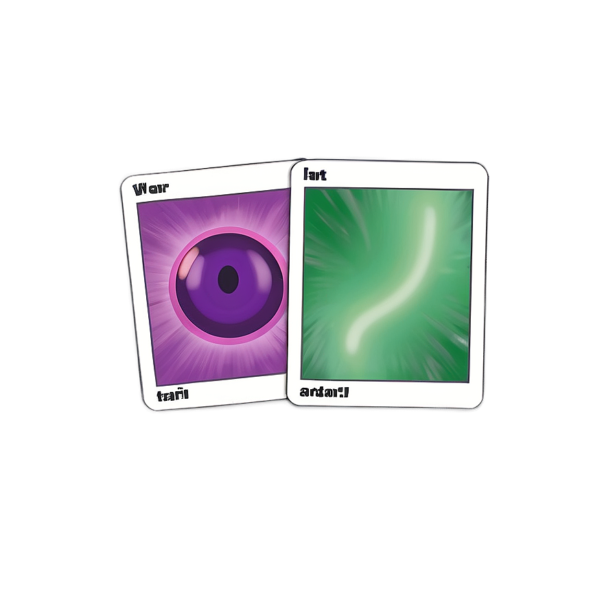 Pokemon Card Template Easy Print Png Cka PNG