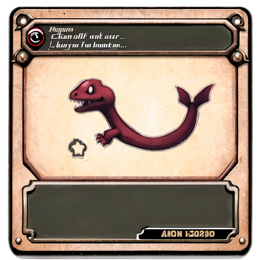 Pokemon Card Template Vintage Png 06212024 PNG