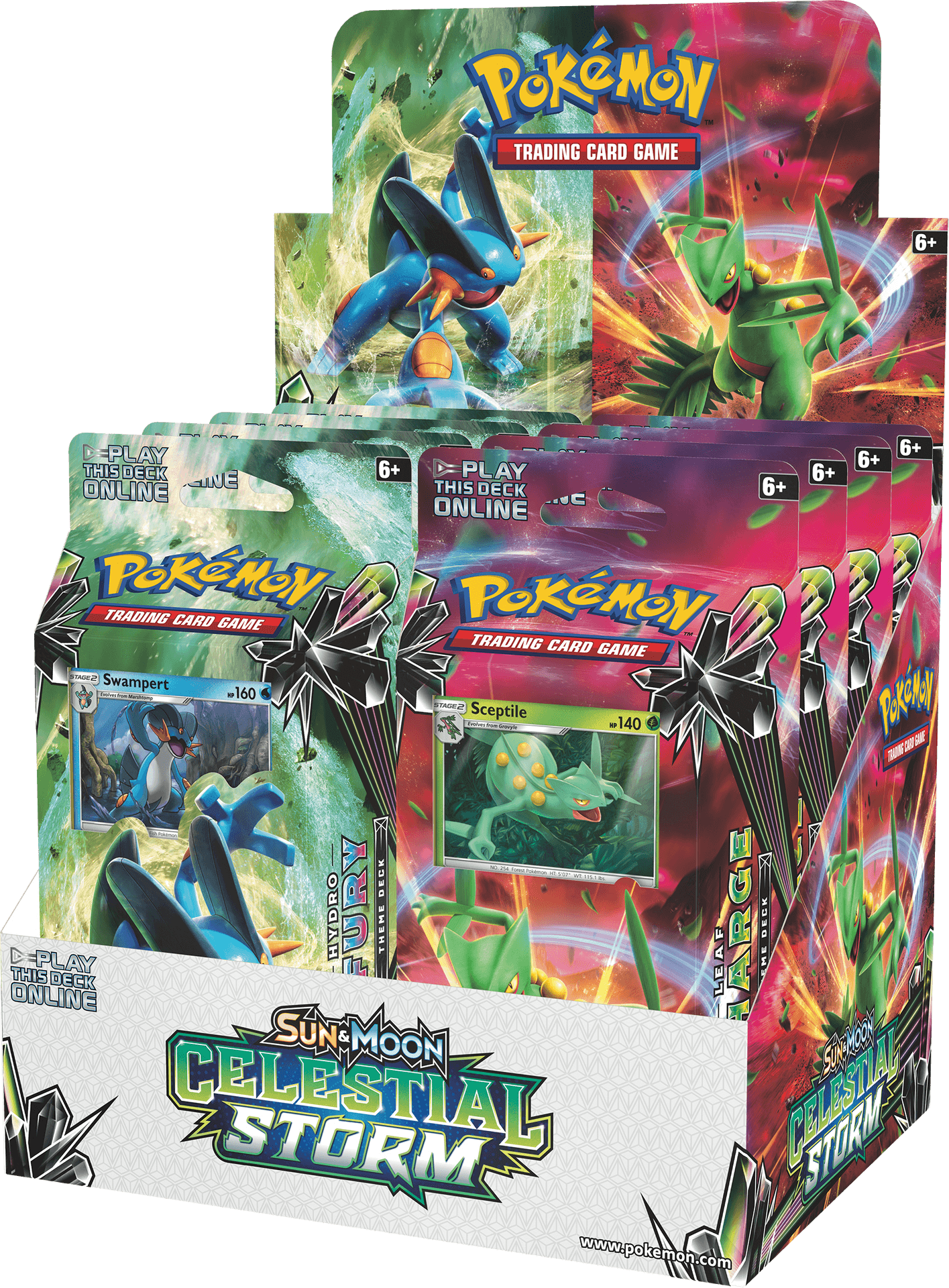 Pokemon Celestial Storm Theme Decks PNG