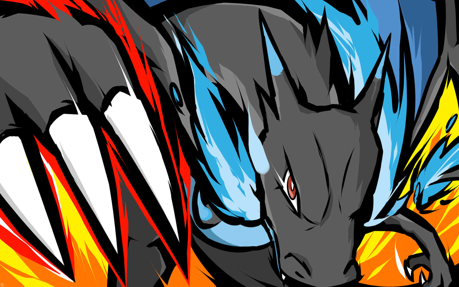 Elpoder De Fuego Dracónico De Charizard, El Pokémon. Fondo de pantalla