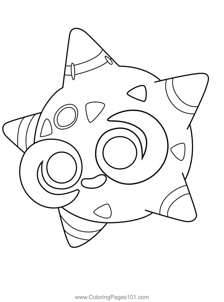 Pokemon Star Coloring Pages