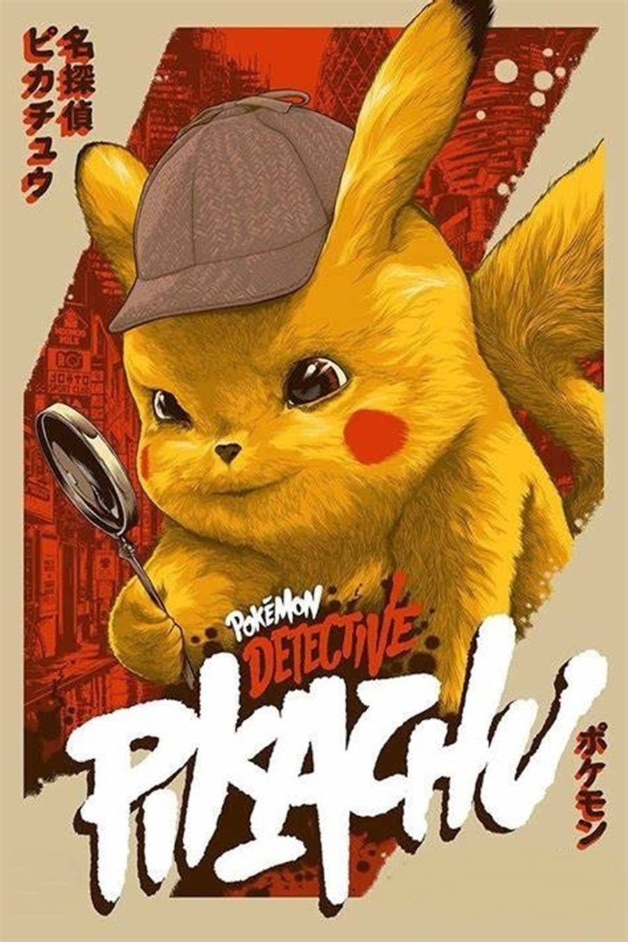 Pokemon Detective Pikachu Japanese Poster Wallpaper