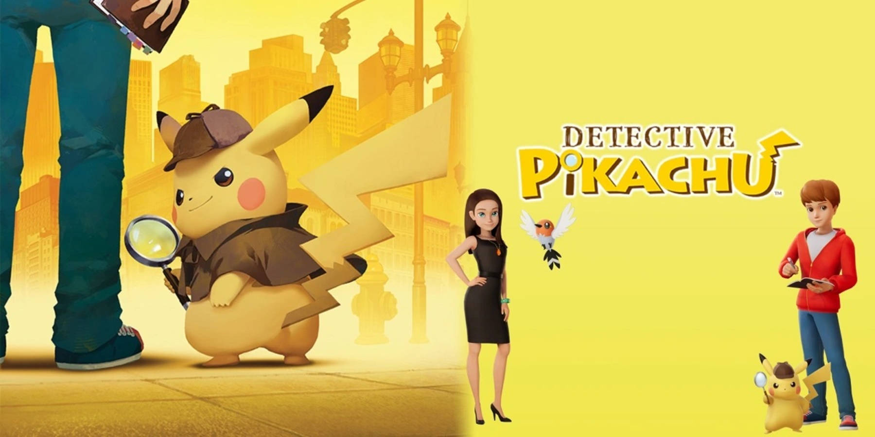 Pokemon Detective Pikachu Video Game Characters Wallpaper