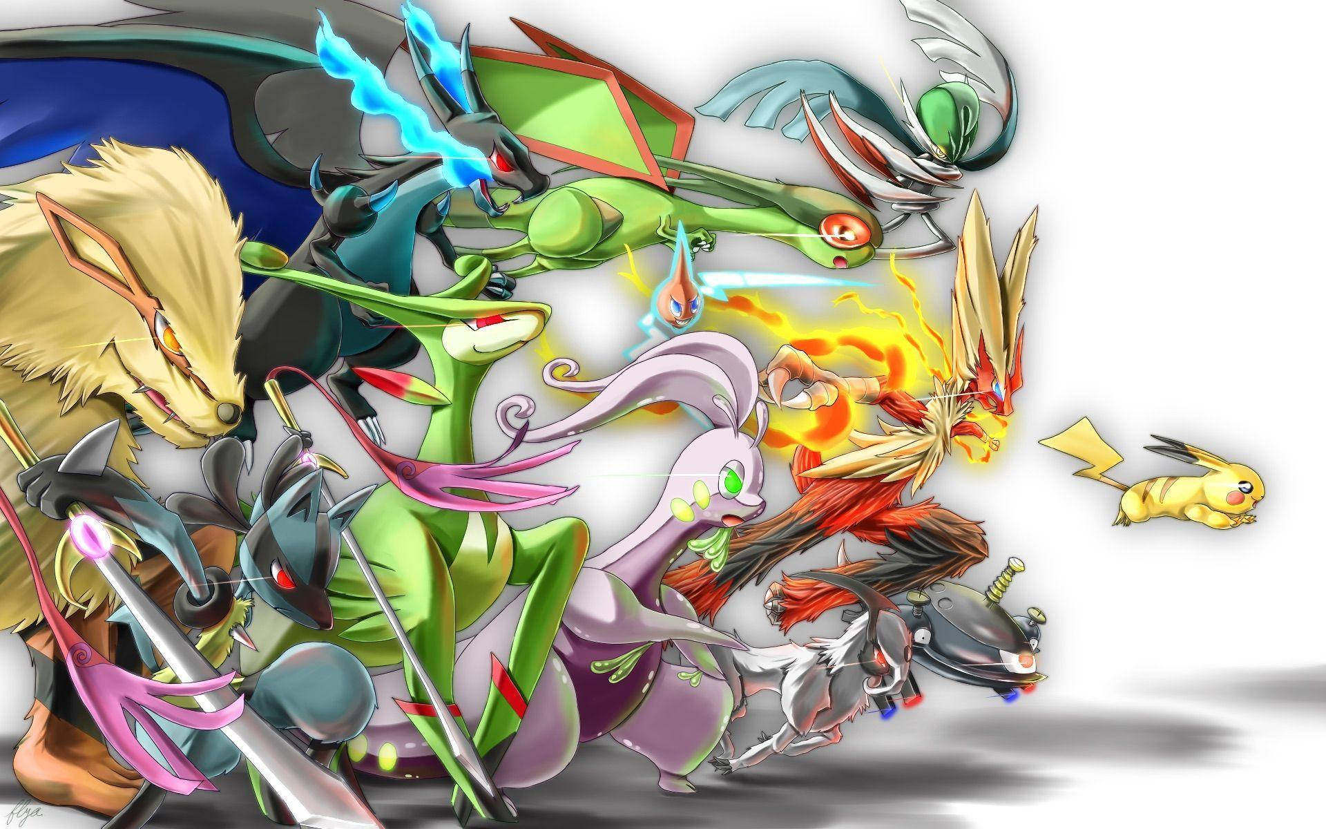 Pokemon Digital Art With Goodra Wallpaper