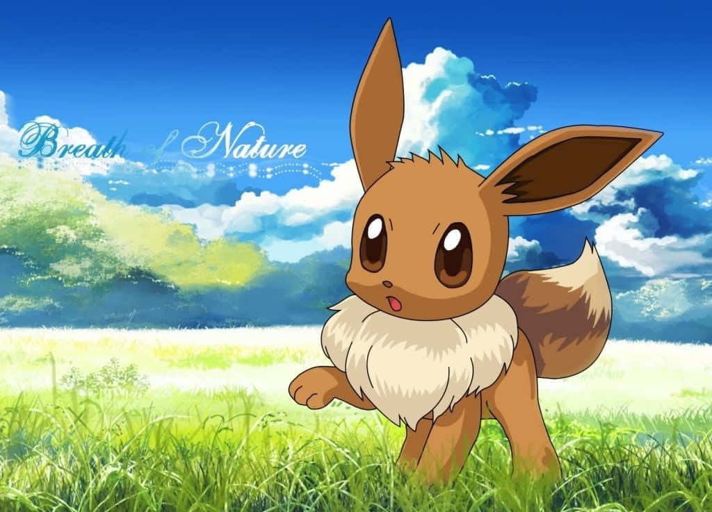 The Adorable Pokemon Eevee! Wallpaper