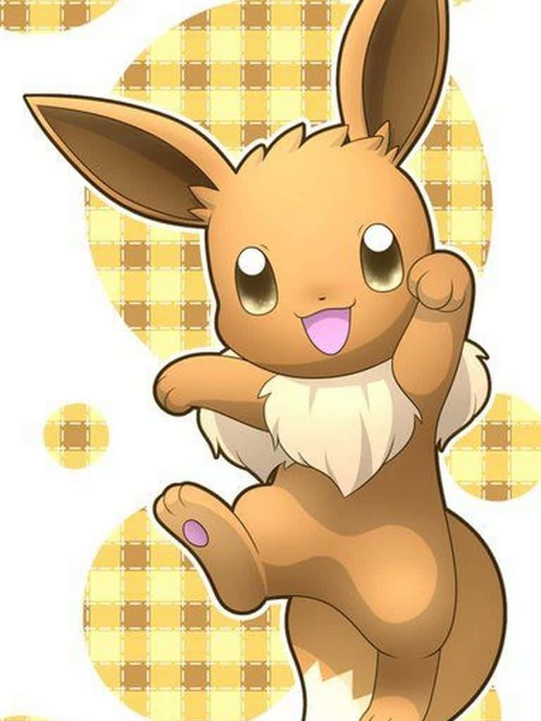 "Embrace Your Inner Evolution, Unleash the Power of an Eevee!" Wallpaper