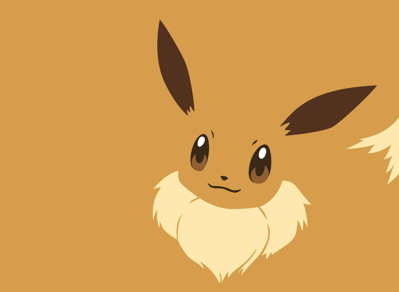 Cuddle up with Eevee Wallpaper