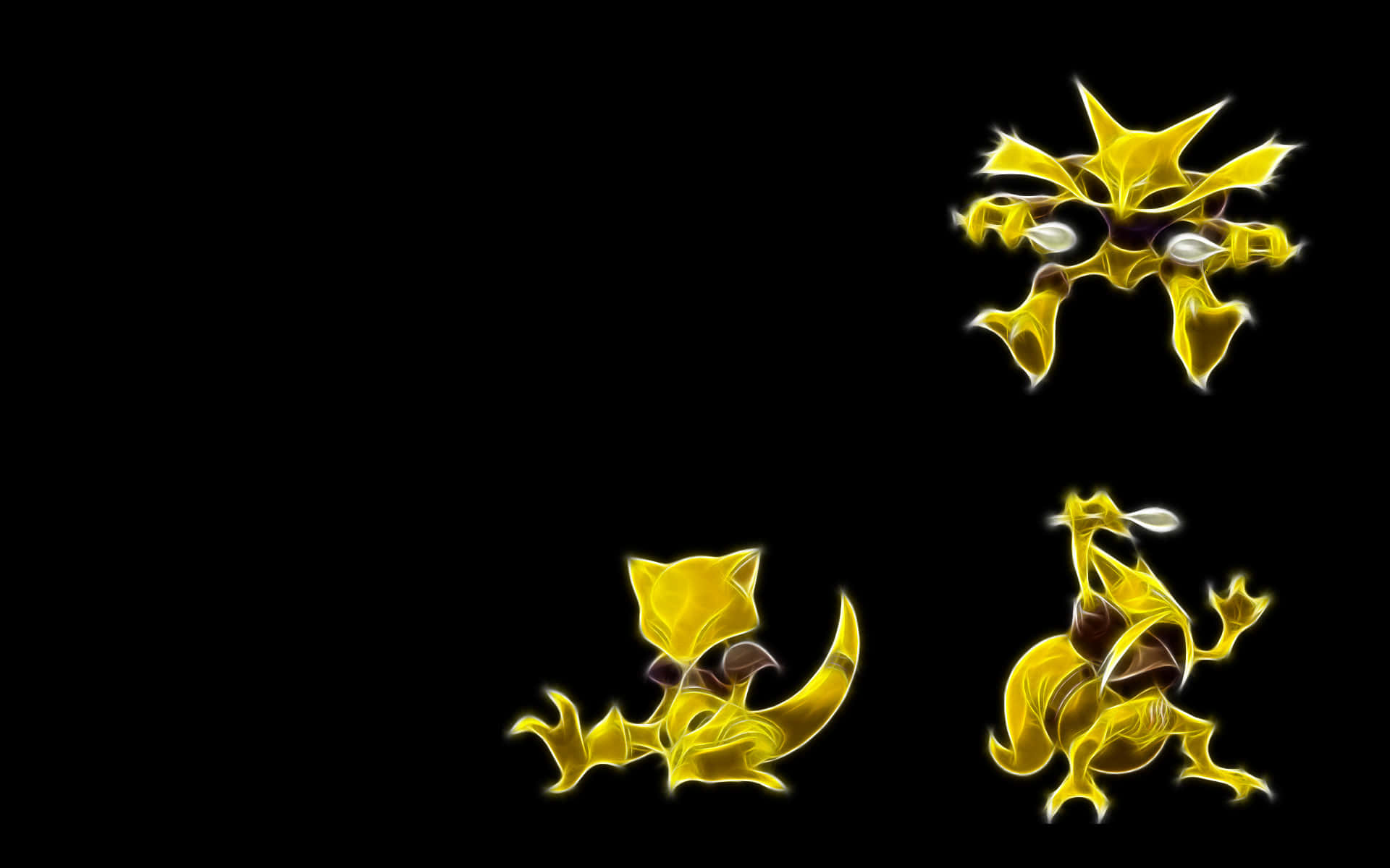 Pikachu Evolves Into Raichu Through The Power Of Evolution Wallpaper