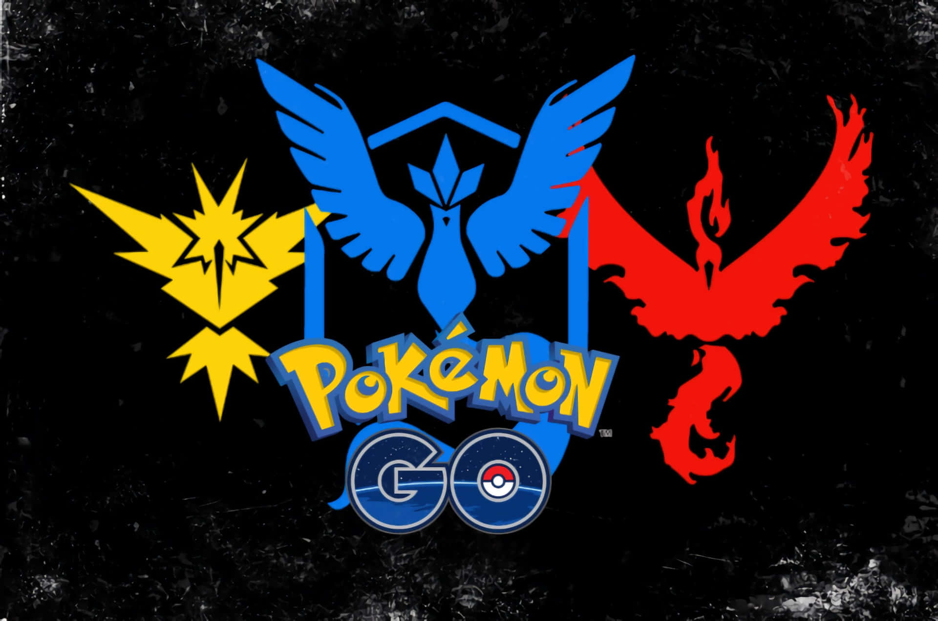 Trainerversammeln Sich, Um Den Start Von Pokémon Go Zu Feiern. Wallpaper