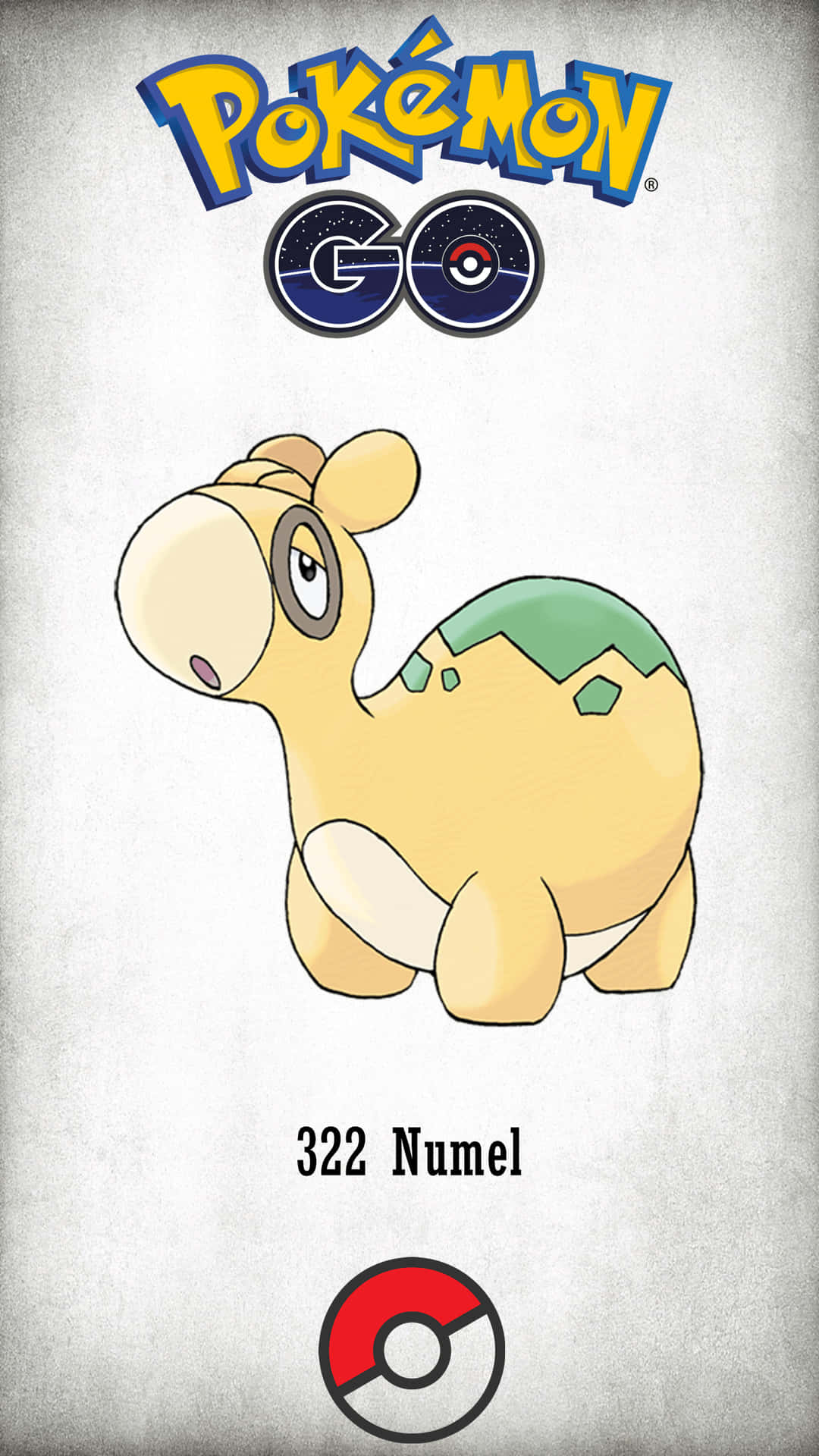 Pokémon Go Character Numel Wallpaper