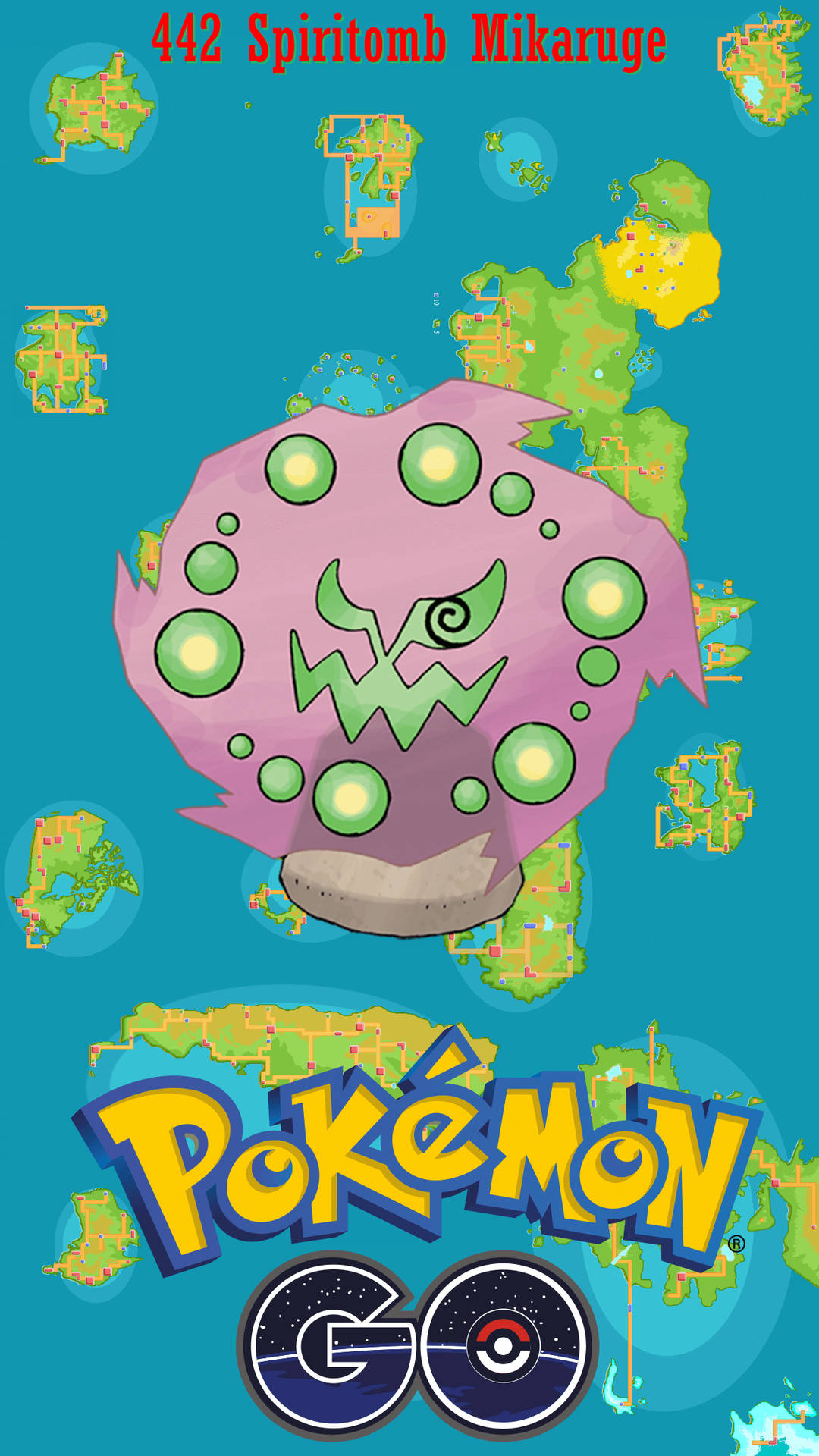 Pokemon Go Spiritomb Wallpaper