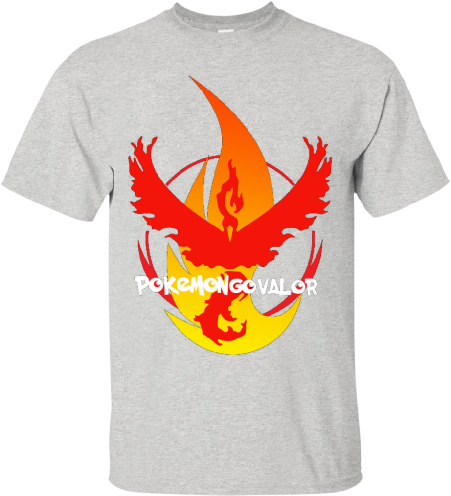 Pokemon Go Valor Team T Shirt PNG