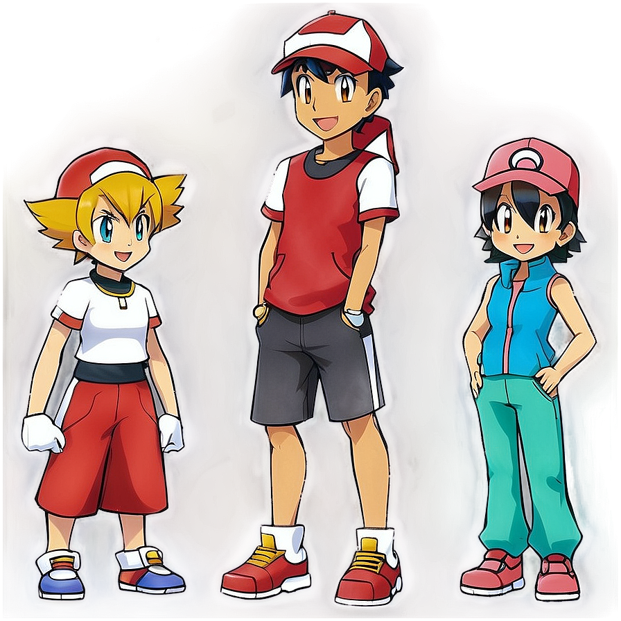 Pokemon Gym Leaders Png Hng56 PNG