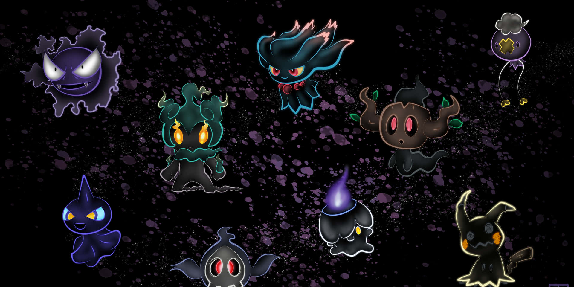 Nightmare Pokemon Halloween Wallpaper