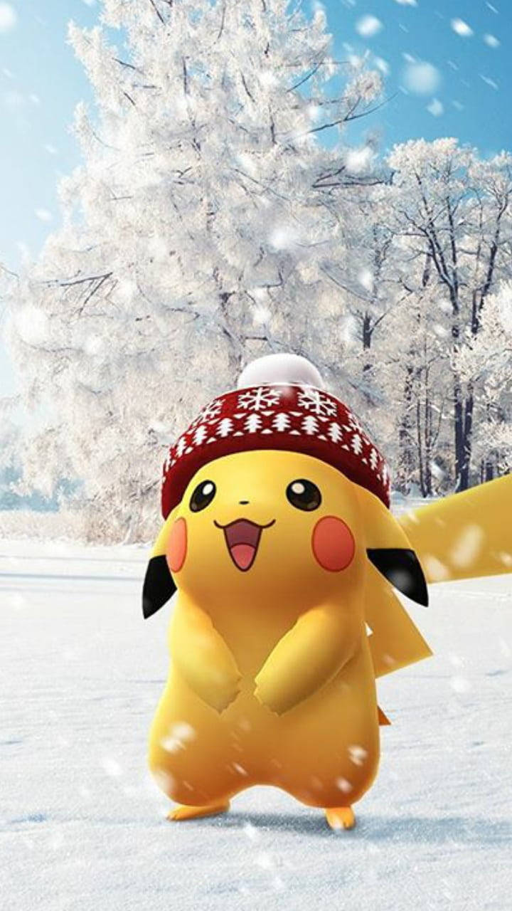 Pokémon Hd Pikachu Winter Wonderland