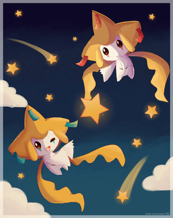 Pokémon Jirachi Art Wallpaper