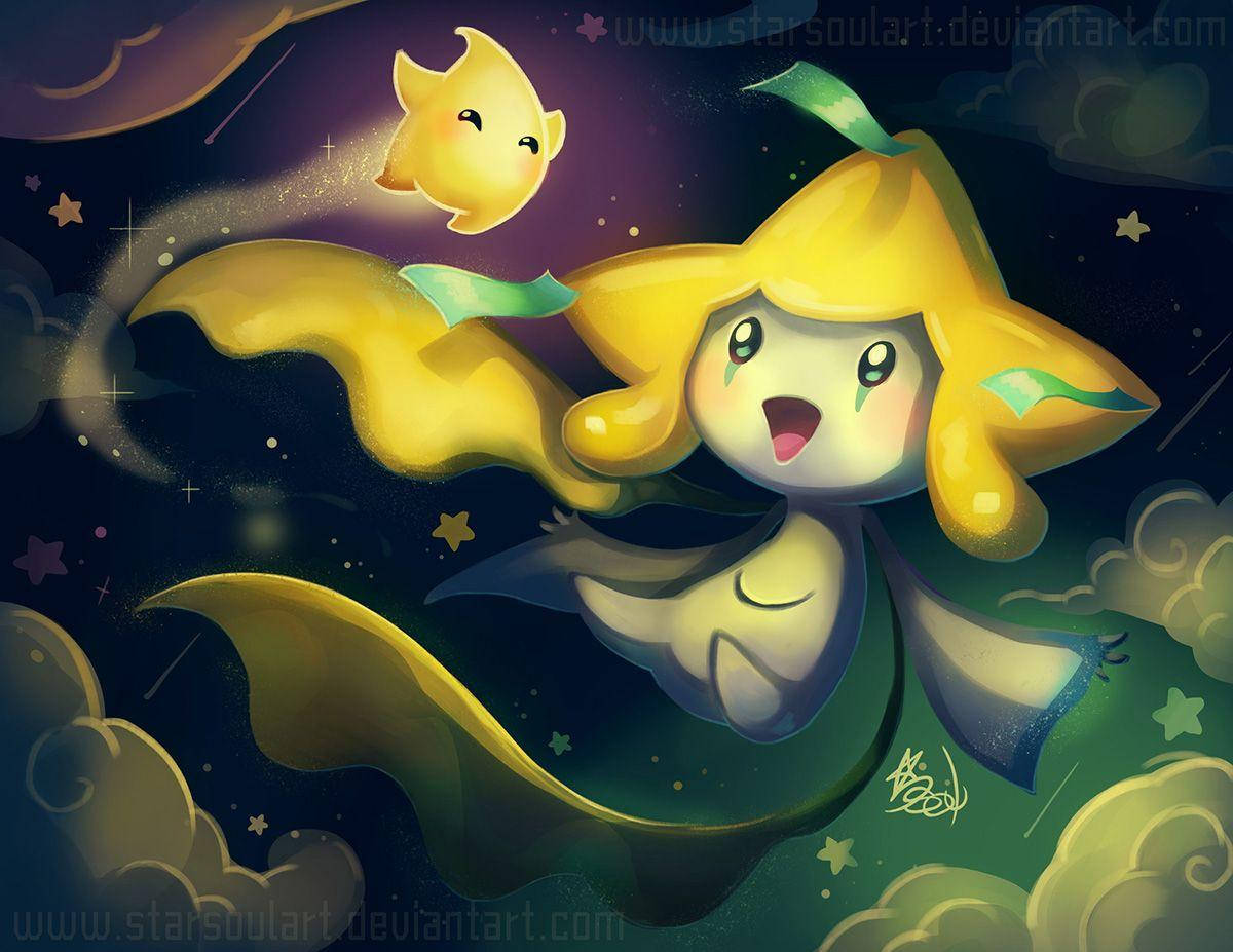 Pokémonjirachi Estrella Fondo de pantalla