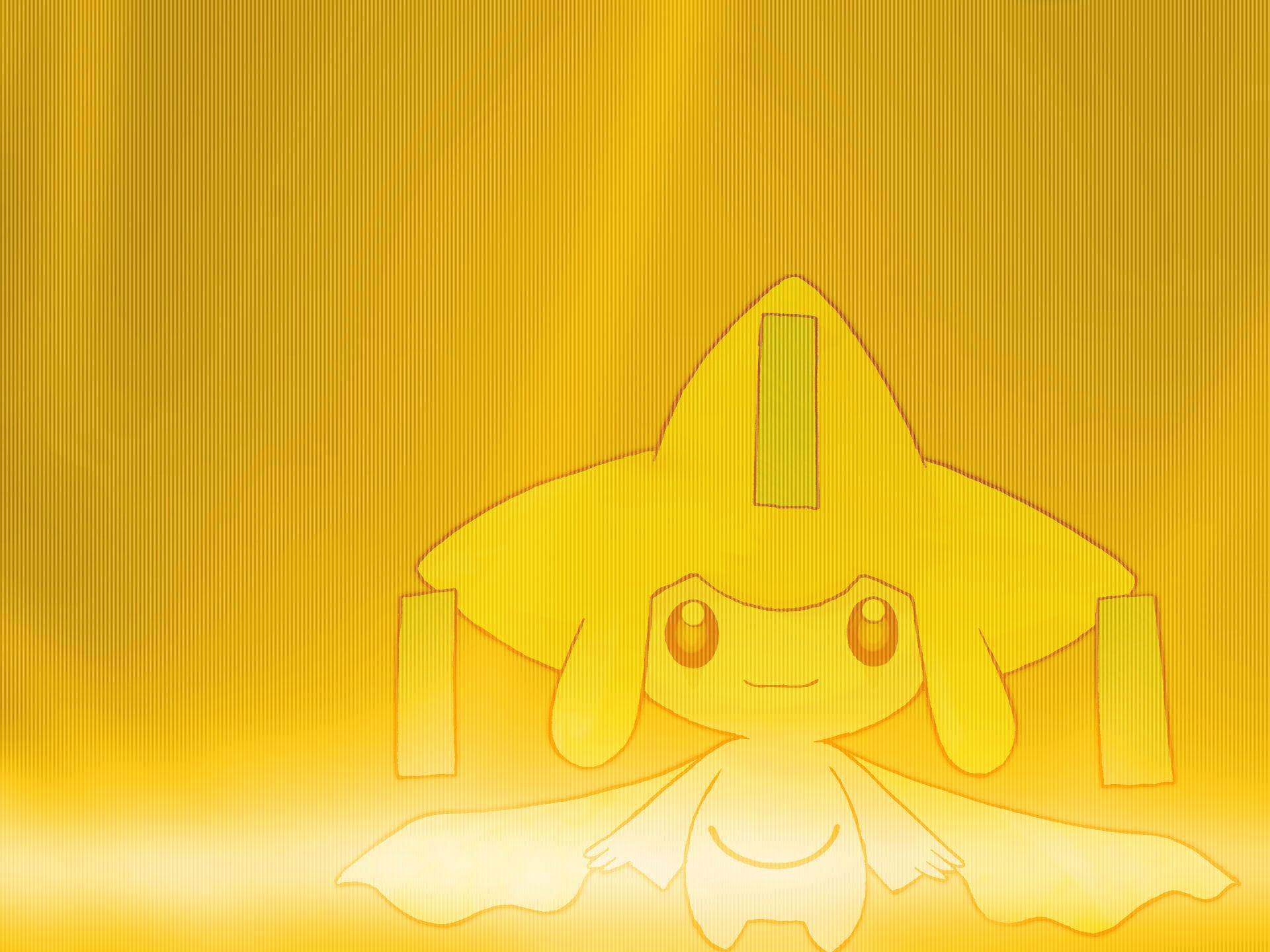 Pokémonjirachi Amarillo Fondo de pantalla