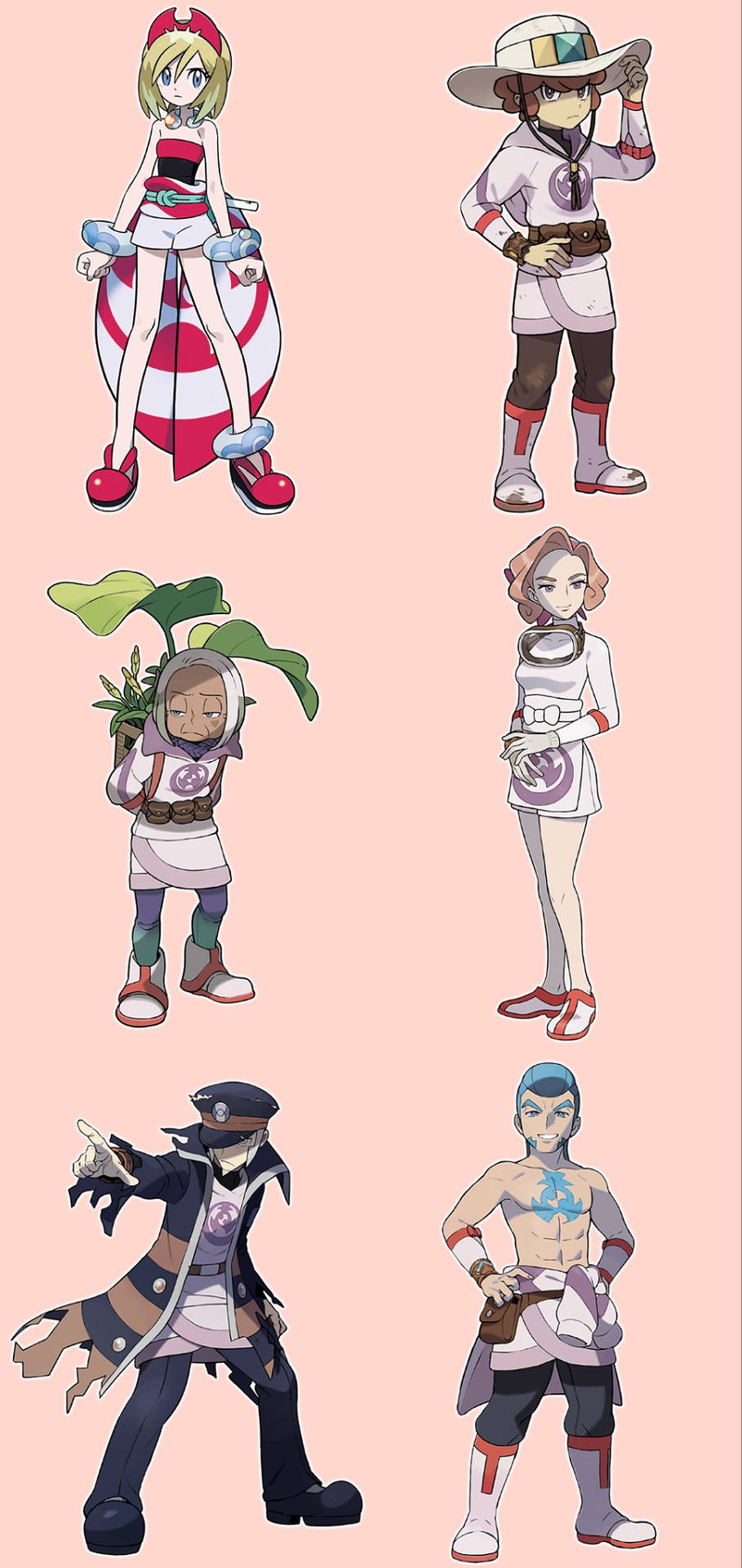 Pokemonlegends Arceus Rosa Poster Wallpaper