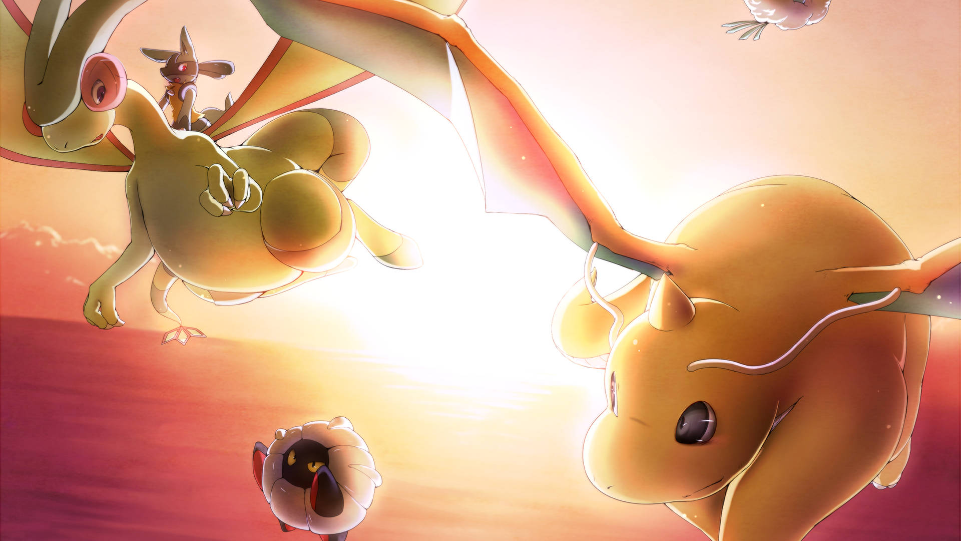 Pokémon Lucario And Sunset