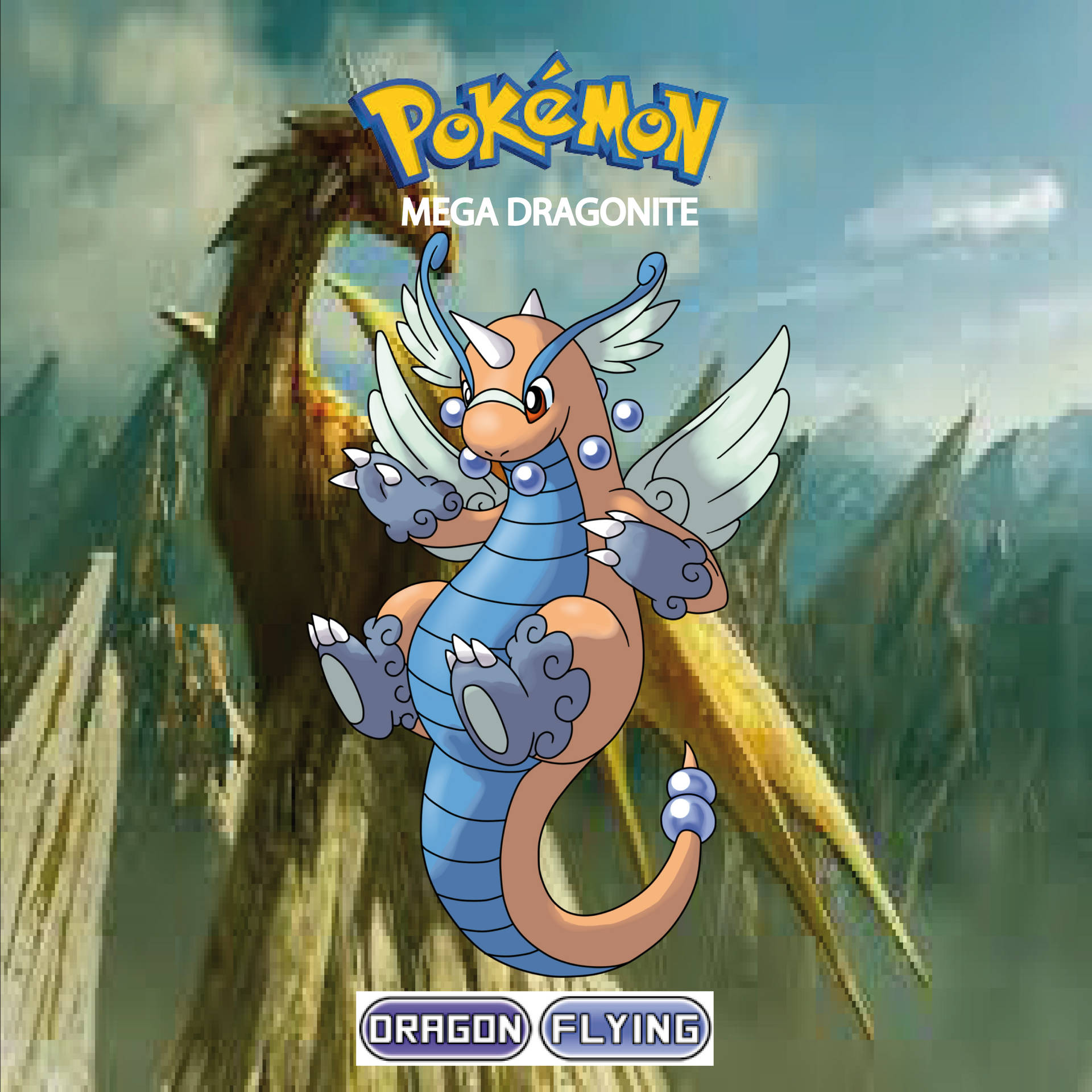 Pokémon Mega Dragonite Wallpaper