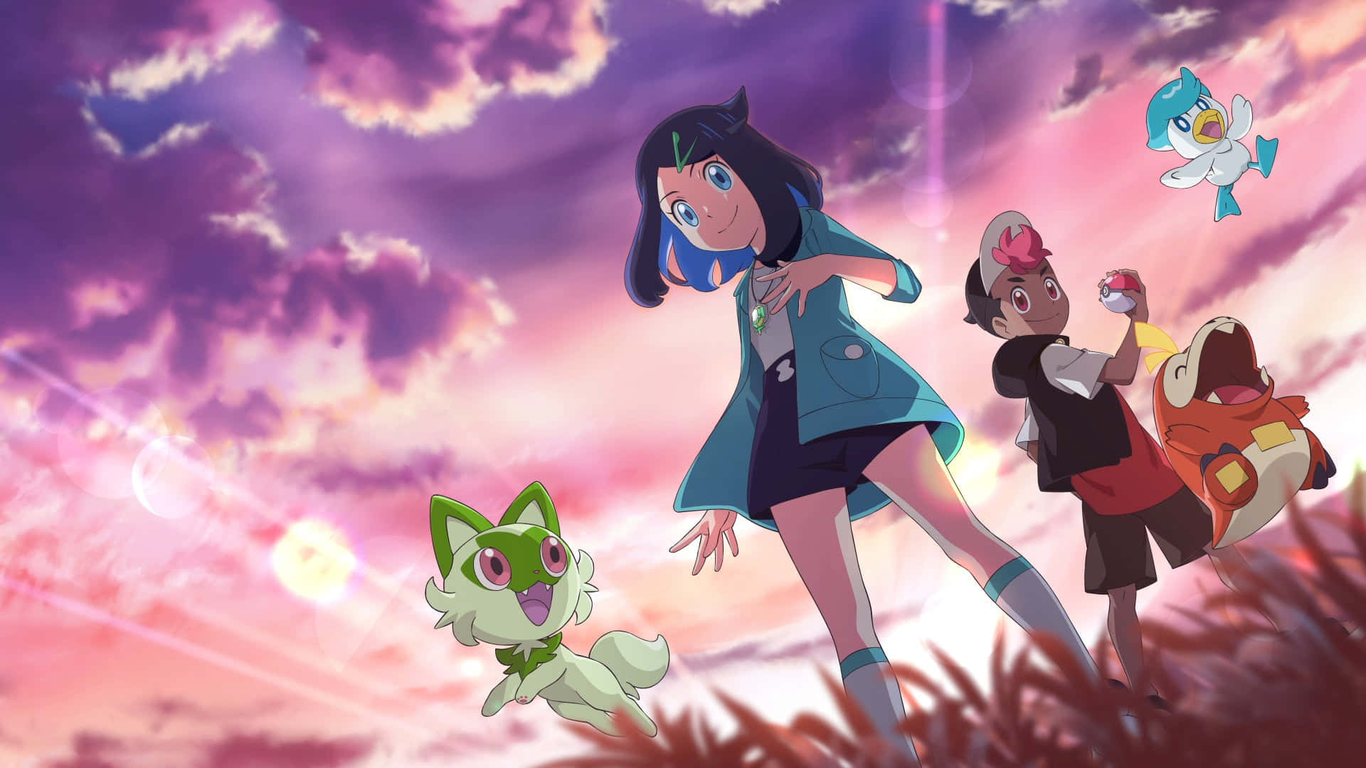 Grab your tickets and join the beloved heroes Ash, Misty and Brock on their quest to become the greatest Pokemon Masters! Wallpaper