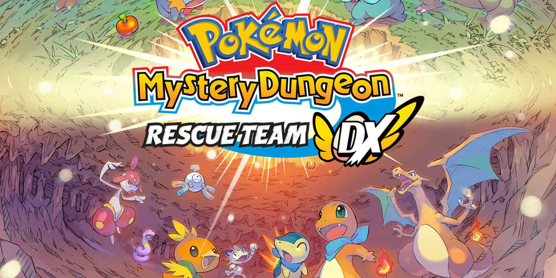 Team Up with Your Favorite Pokemon in Pokemon Mystery Dungeon Wallpaper