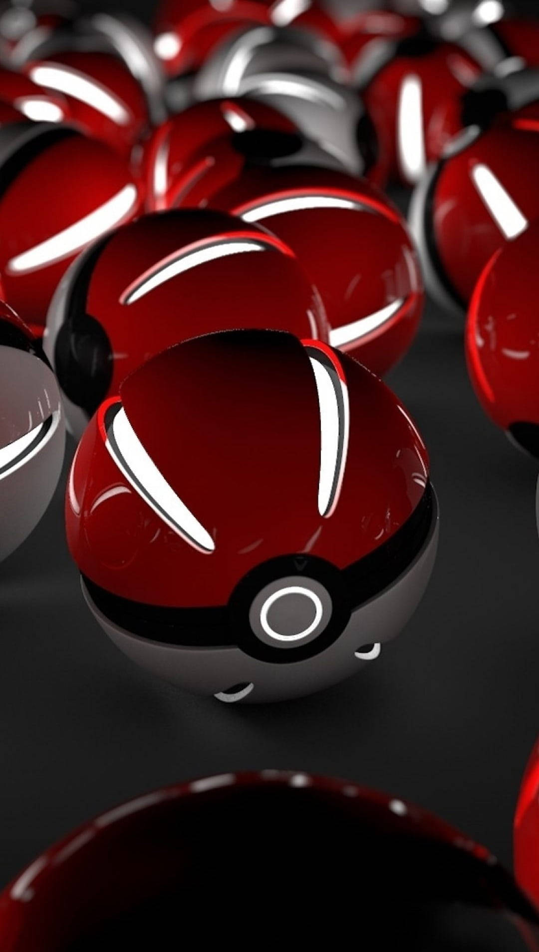 Pokémon Phone Poke Balls Real Papel de Parede