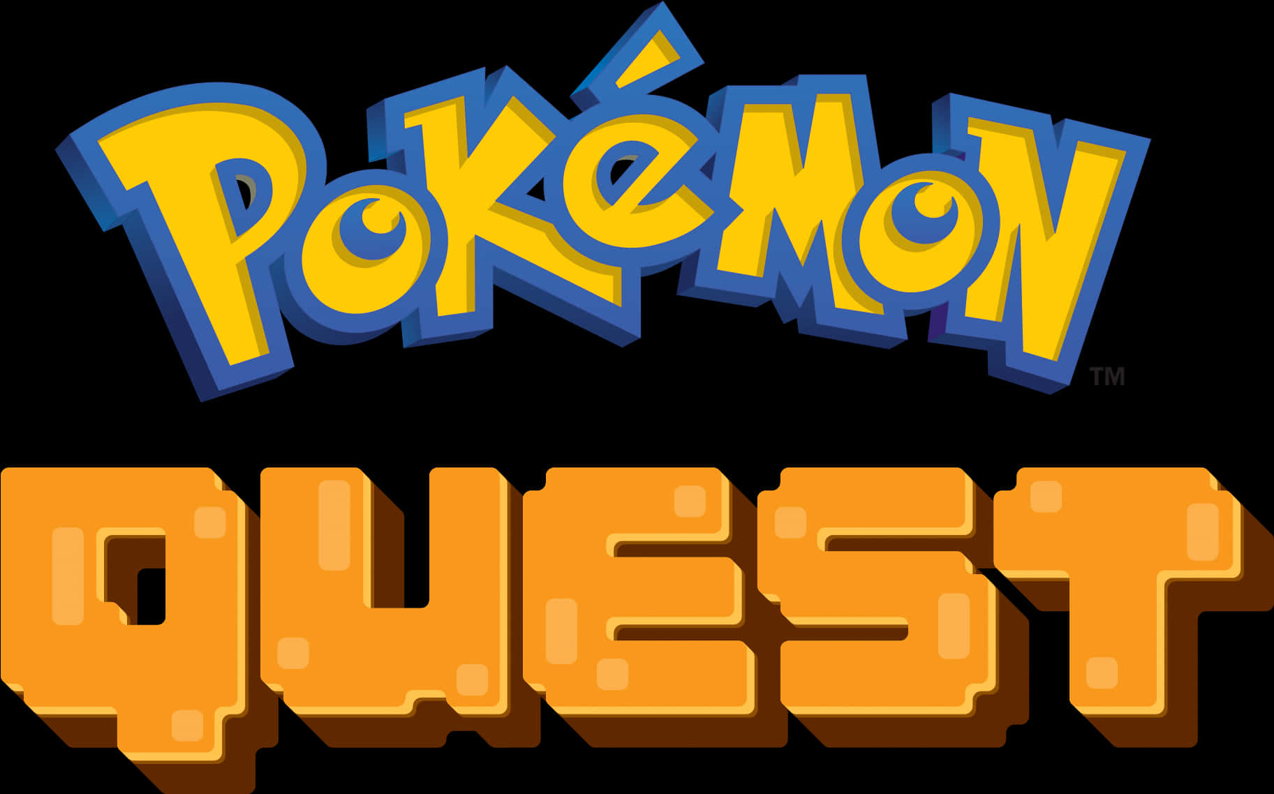 Download Pokemon Quest Logo | Wallpapers.com