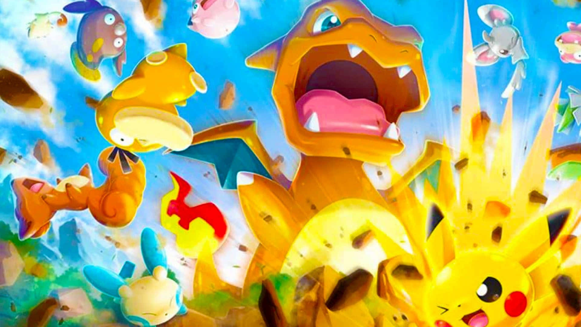 Master the campaign to Pokemon Rumble! Wallpaper