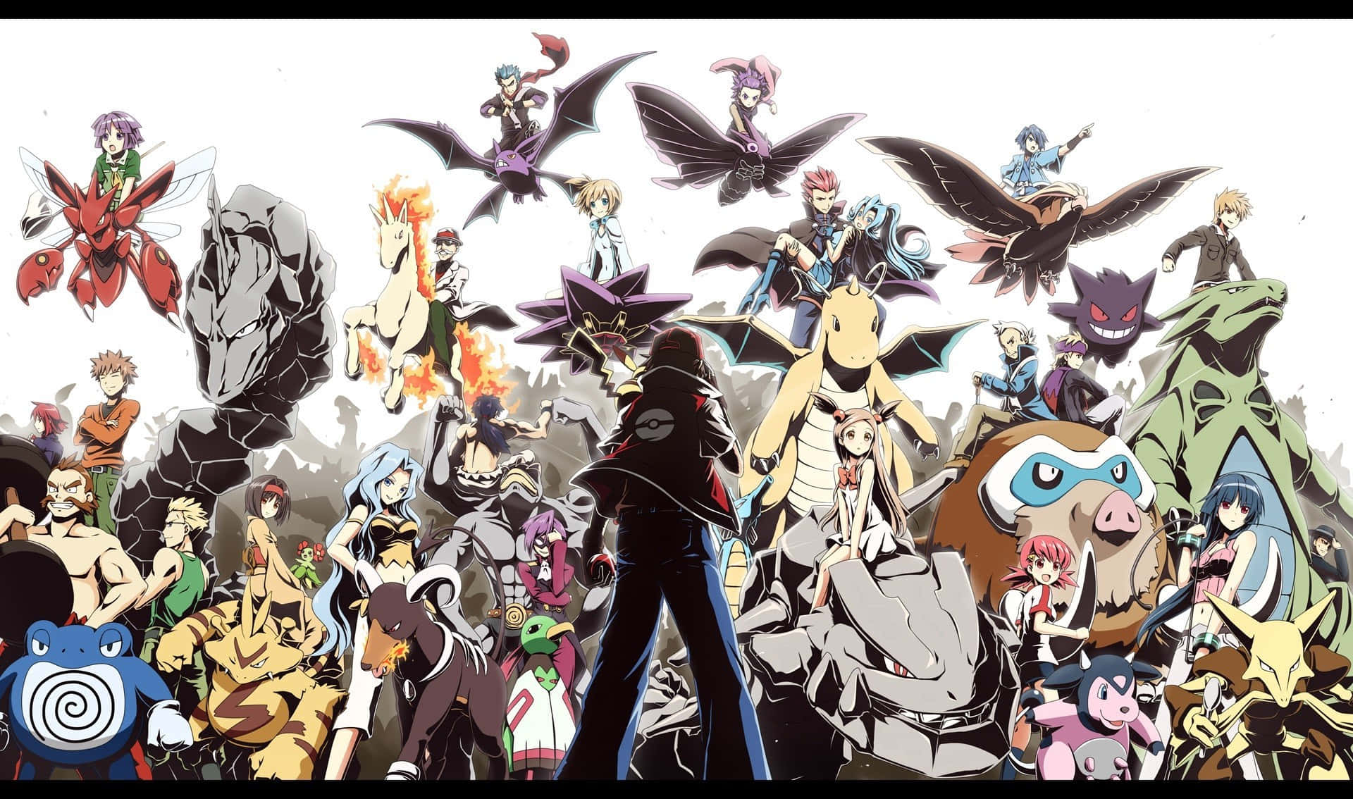 Play the Action-Packed Adventure of Pokemon Rumble Wallpaper