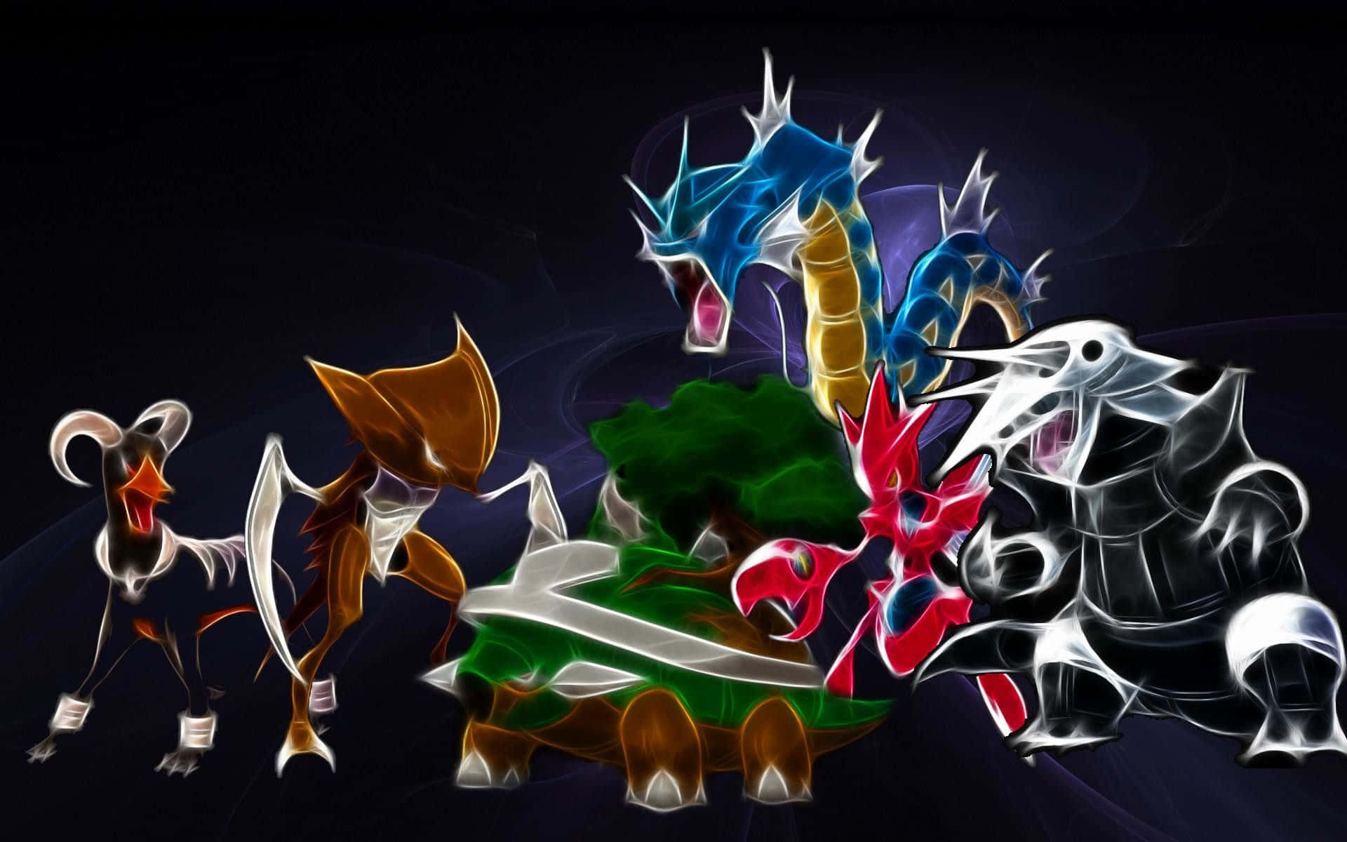 "Battle-ready! Ready to take on any challenger in Pokemon Rumble!" Wallpaper
