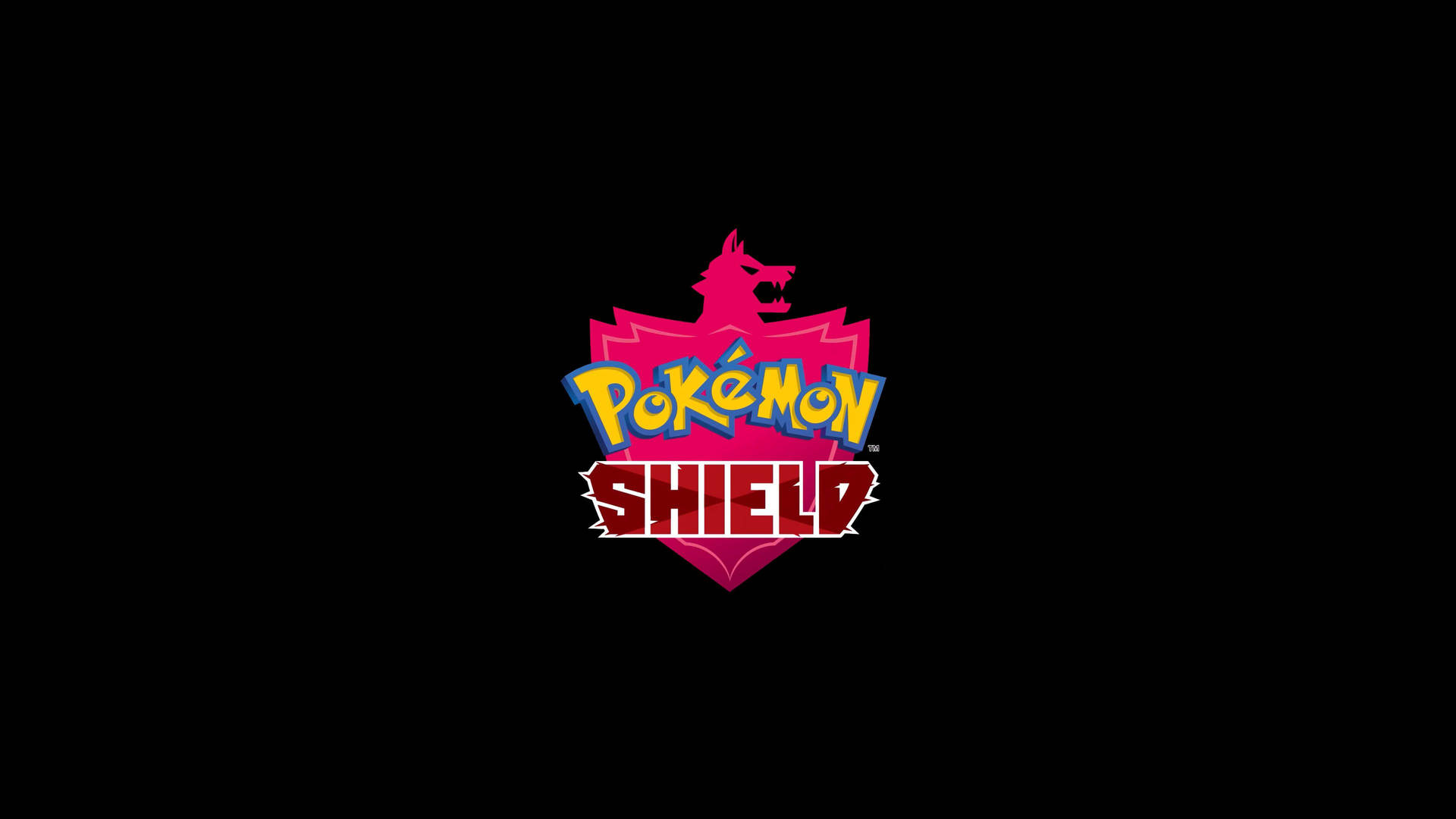 Pokémon Shield Logo 4k