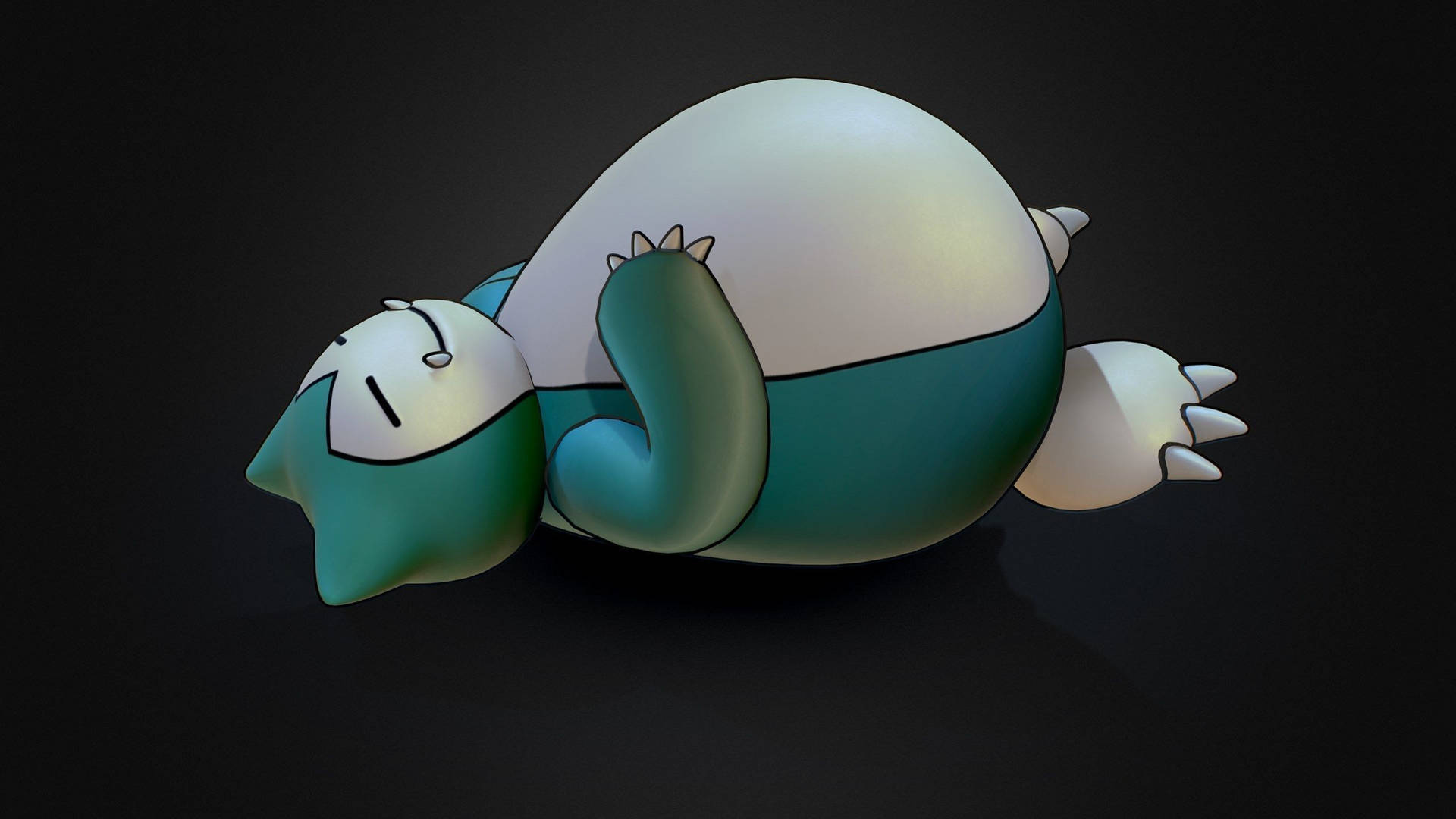 Pokemon Sleeping Snorlax