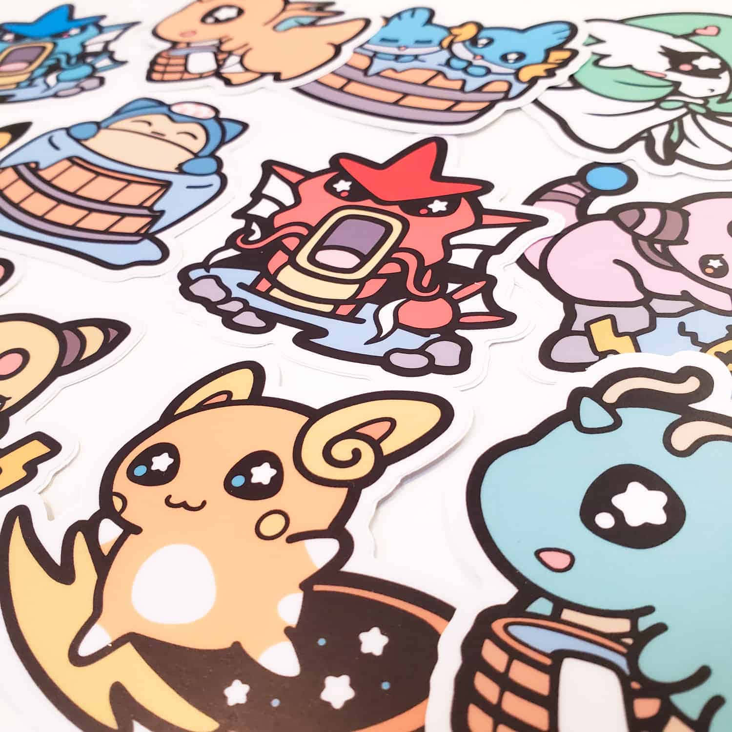 Pokemon Stickers 1500 X 1500 Wallpaper Wallpaper