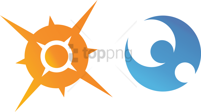 Pokemon Sun Logo Graphic PNG