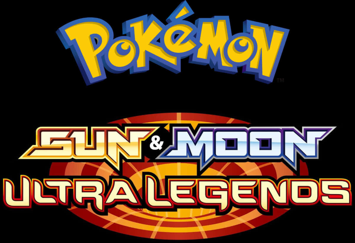 Pokemon Sunand Moon Ultra Legends Logo PNG