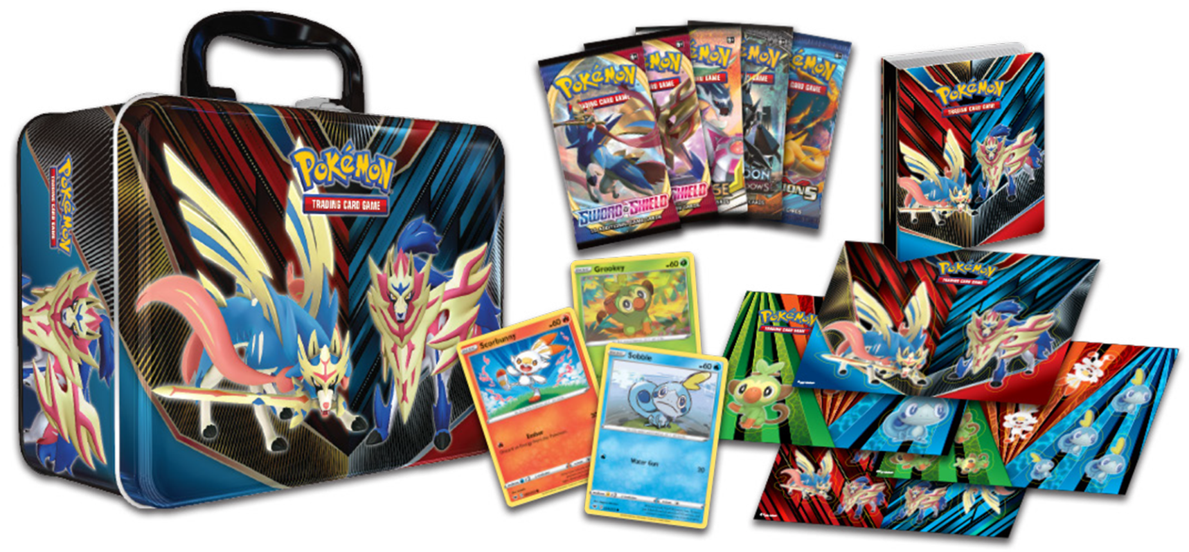 Pokemon T C G Carry Case Collection PNG