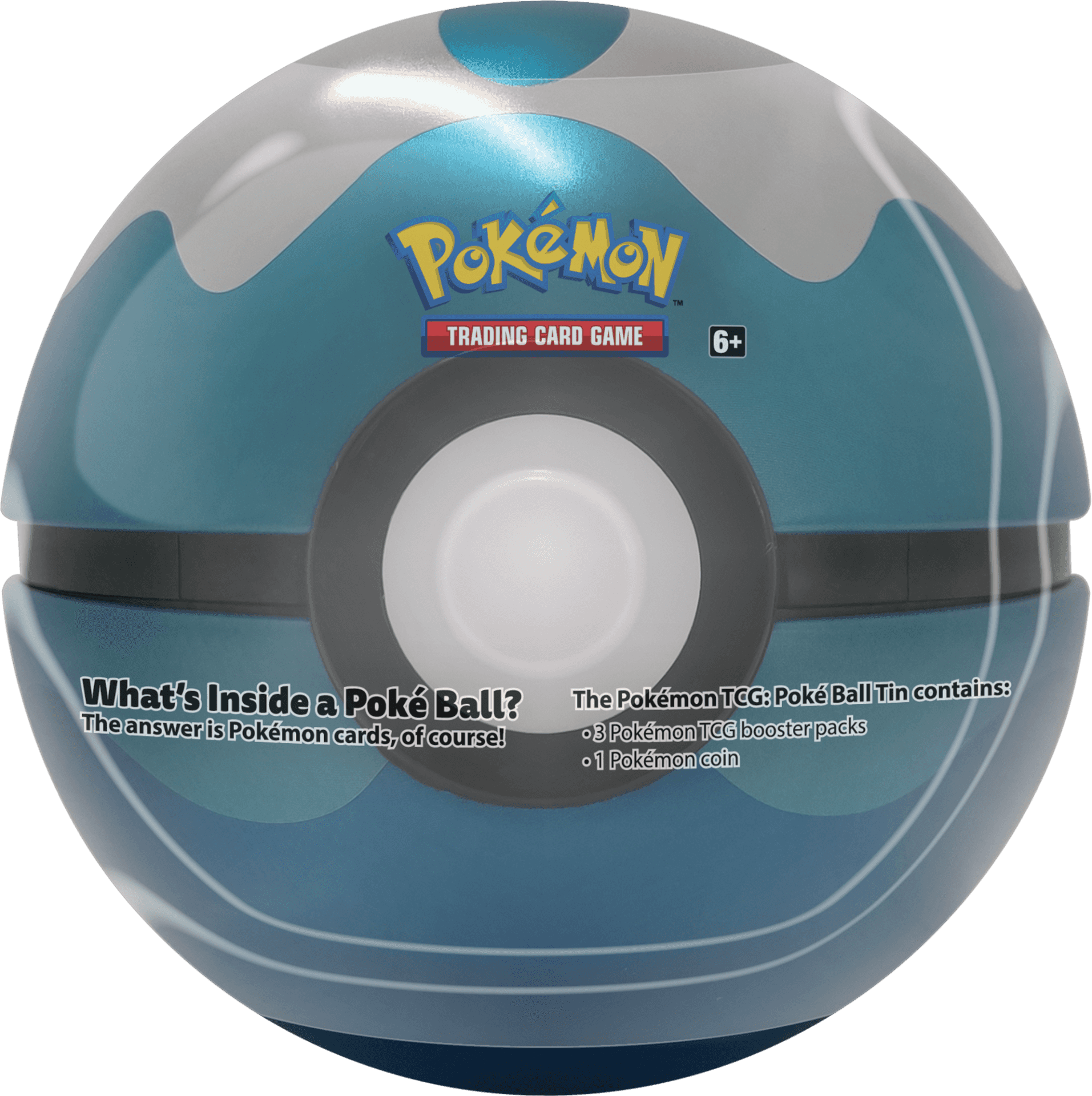 Pokemon T C G Poke Ball Tin Packaging PNG