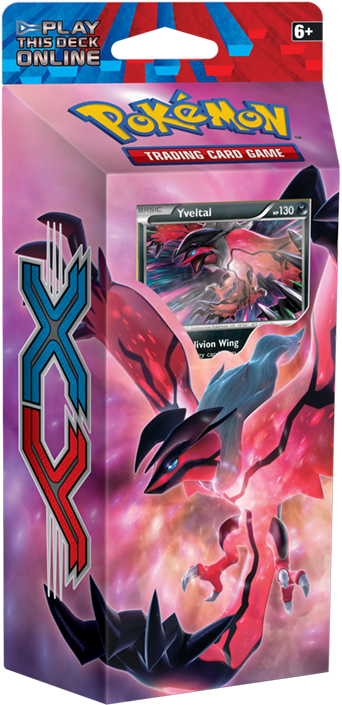 Pokemon T C G Yveltal Deck Box PNG