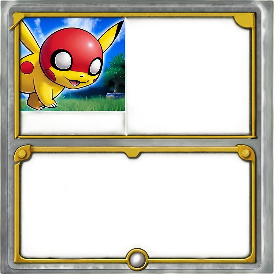 Pokemon Trading Card Template Png Ksq PNG