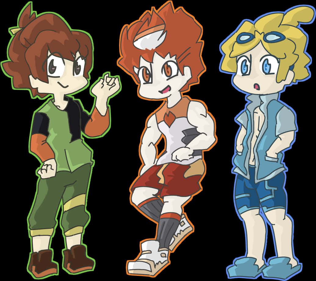 Pokemon Trainer Evolution Artwork PNG