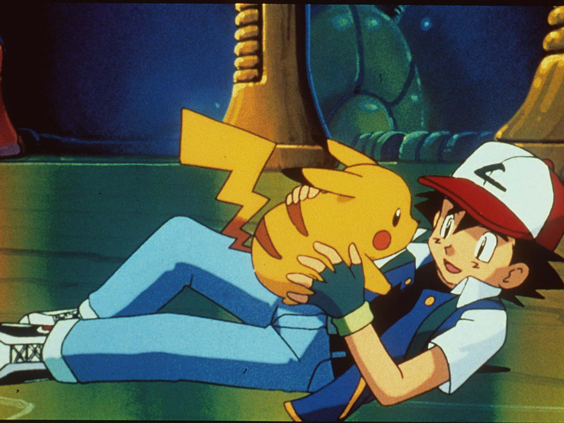 Join Ash and his friends as they explore the world of pokemon in the Pokemon Tv Show! Wallpaper