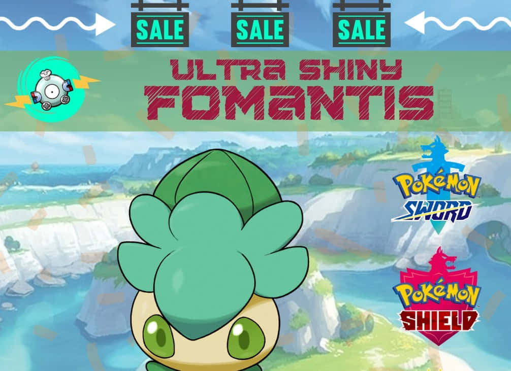 Pokémon Ultra Shiny Fomantis Wallpaper
