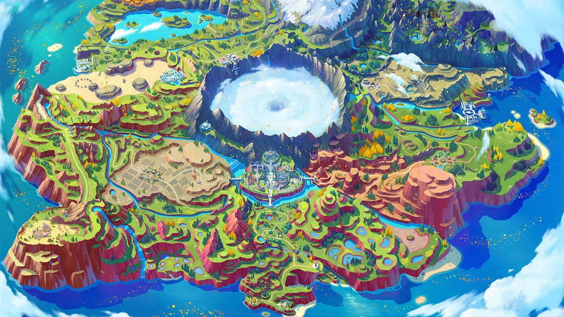Pokemon Virtual World 1920 X 1080 Wallpaper Wallpaper