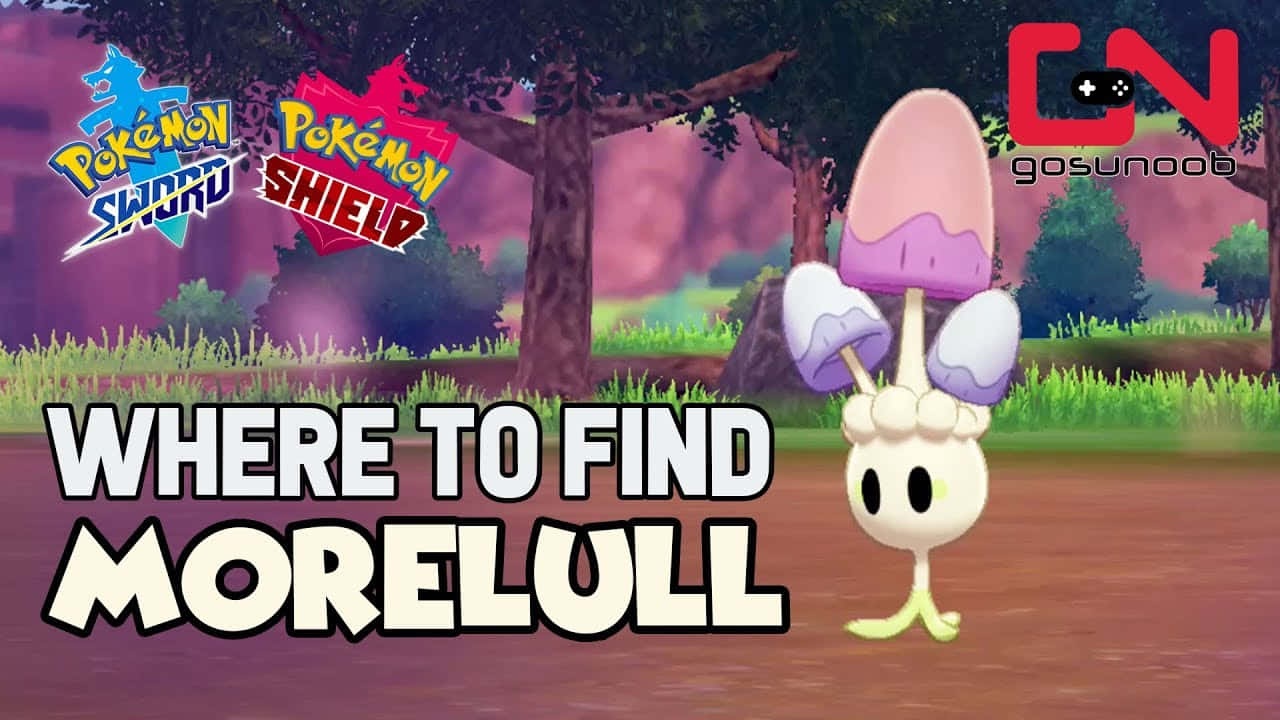 Pokemon Where To Find Morelull Poster Wallpaper