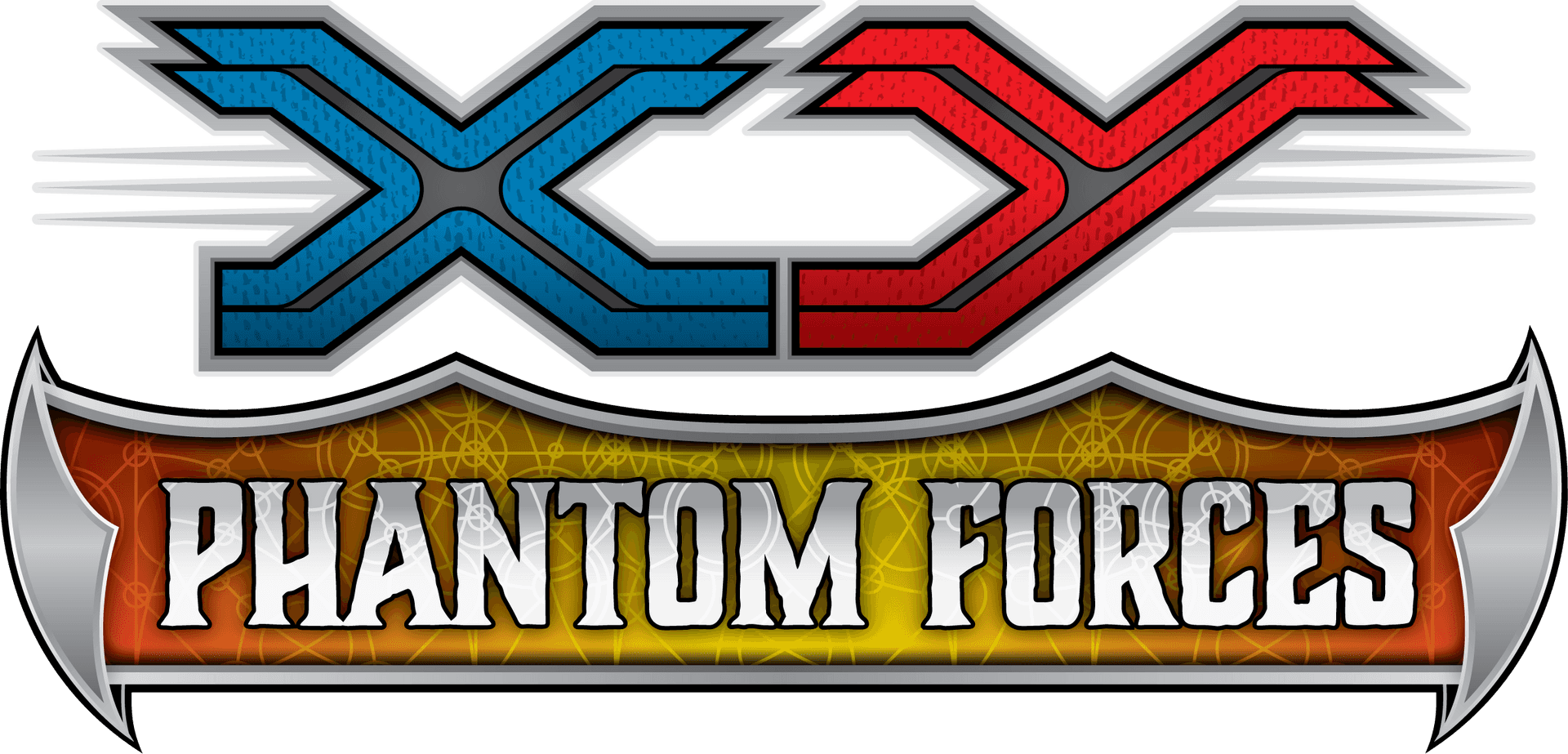 Pokemon X Y Phantom Forces Logo PNG