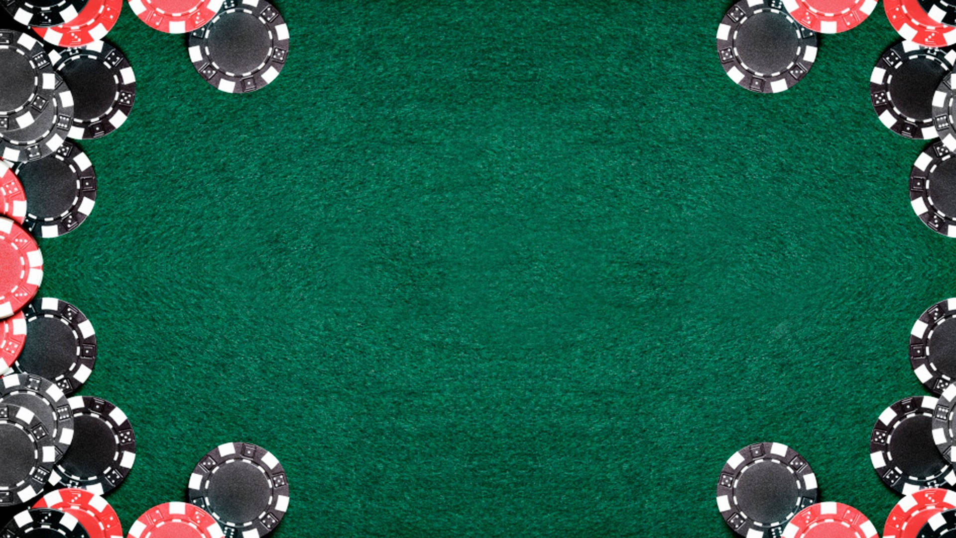 Pokertisch Mit Grünem Stoff. Wallpaper