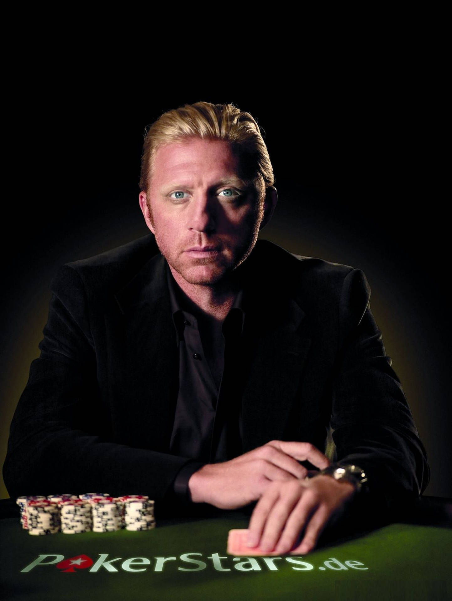 Pokerstarsboris Becker. Wallpaper
